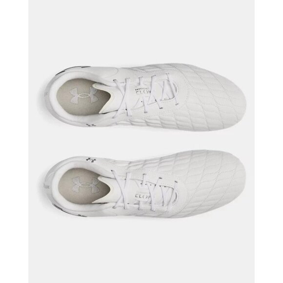 Under Armour Womens Magnetico Pro 3 FG Soccer Cleats 3027497-100 White Size 8.5 - Picture 4 of 5